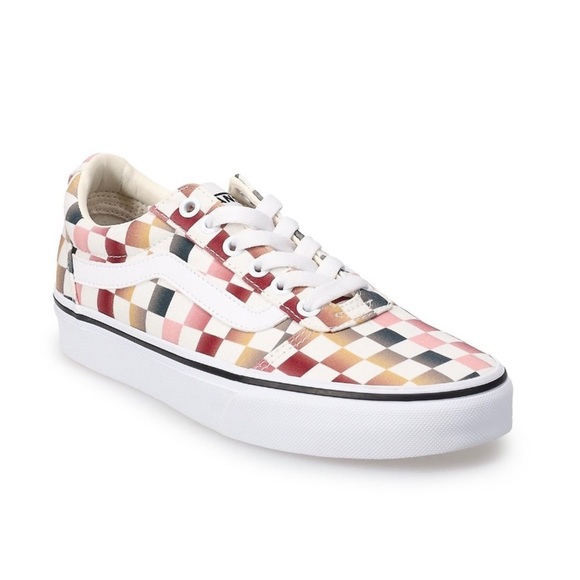 (NWT) Vans Ward Women’s Checkered Shoe - Picture 1 of 16